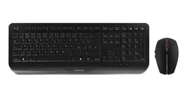 Cherry Gentix Desktop čierna / Set klávesnice a myši / Bezdrôtové / CZ/SK layout / 115 kláves (JD-7000CS-2)