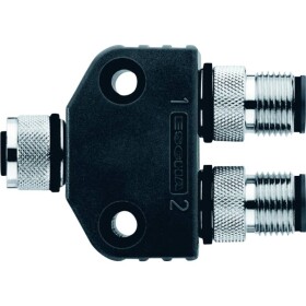 Escha FKM4-2FSM3/S89 rozdeľovač a adaptér pre senzory - aktory, 8012651, piny: 4, 3, 1 ks; 8012651