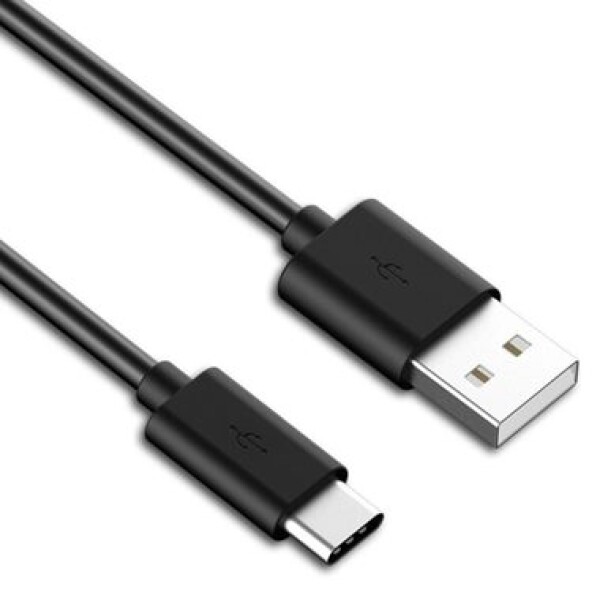 PremiumCord prepojovací USB 2.0 kábel s konektormi USB-C - USB-A čierny 3m (8592220017422)