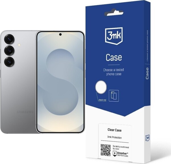 Samsung Galaxy S25 5G 12/256GB Silver (SM-S931BZS) + Etui Clear Case