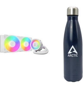 ARCTIC Chłodzenie wodne Arctic Liquid Freezer III Pro 280 A-RGB Białe (ACFRE00187A) + Butelka Termiczna