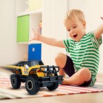 MalPlay Terénne vozidlo JEEP na diaľkové ovládanie 1:16 žltý