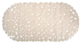 MSV GALETS protišmyková podložka do vane béžová / PVC / 99 x 39 cm