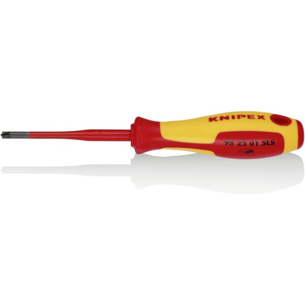 Knipex Knipex-Werk skrutkovač plus / mínus VDE, velikost PZ 1, délka 80 mm; 98 25 01 SLS