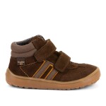 Detské celoročné členkové barefoot topánky F-MOTION TEX DARK BROWN Froddo G3110285-3 - 33