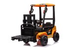 Mamido Detský elektrický vysokozdvižný vozík JCB žltý