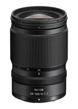 Nikon Zoom- Nikkor Z 24-105mm f/4-7.1 / Objektív / FX / Nikon Z mount / premenné ohnisko (JMA727DA)