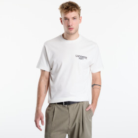Tričko Lacoste Crewneck T-Shirts Flour 4