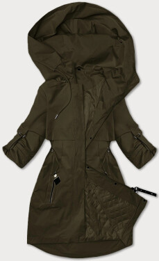Dámska vetrovka v khaki farbe S'West (B8357-11) odstíny zelené XXL (44)