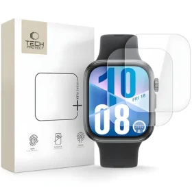 Tech-Protect Hydro Flex+ Huawei Watch Fit 3 a 4 transparentné / Hydrogélová fólia / 2 ks
