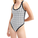 Dámske jednodielne plavky KW0KW01643-0K4 - Calvin Klein S