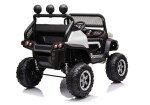 Mamido Detské elektrické autíčko Mercedes-Benz Unimog S 4x4 biele