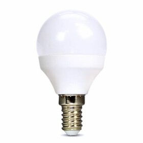 Solight WZ430 LED žiarovka miniglobe 8W / E14 / 4000K / 720lm / biele prevedenie (8592718024161)