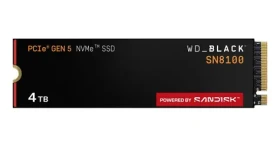 WD Black SN8100 4TB / M.2 SSD 2280 NVMe / PCIe Gen5 x4 / TLC / čítanie: 14900 MB/s / zápis: 14000 MB/s / 5y (WDS400T1X0M)