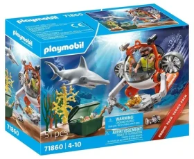 Playmobil® 71860 Honba za pokladom s ponorkou