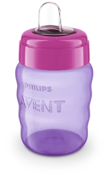 Philips Avent SCF553/03 ružová / Detský hrnček s náustkom / 260 ml / 9m + (55740)