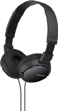 Zánovné - Sony MDR-ZX110 Uzavreté slúchadlá na uši / čierna (MDRZX110B.AE.zanovni)