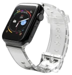 Hurtel Silicone Strap 42/44 mm čierna / Remienok pre Apple Watch / Silikónový