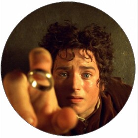 Jedlý papier Pán prsteňov Frodo s prsteňom 19,5 cm - Pictu Hap - Pictu Hap