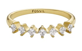 Fossil Elegantný pozlátený prsteň Hazel JOA00814710 57 mm