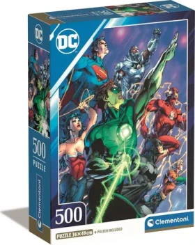 Clementoni PUZZLE DC Comics: Liga Spravodlivosti