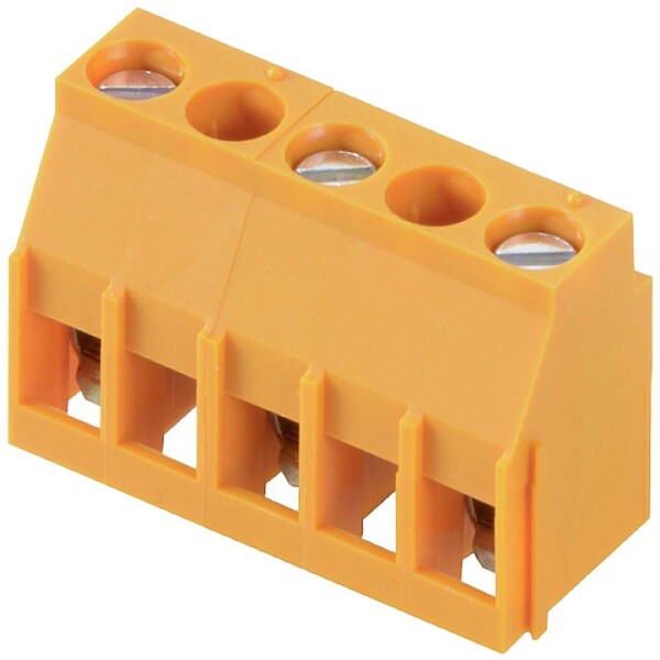 Weidmüller 2613320000 skrutkovacia svorka 4 mm² Pólov 2 oranžová 100 ks; 2613320000