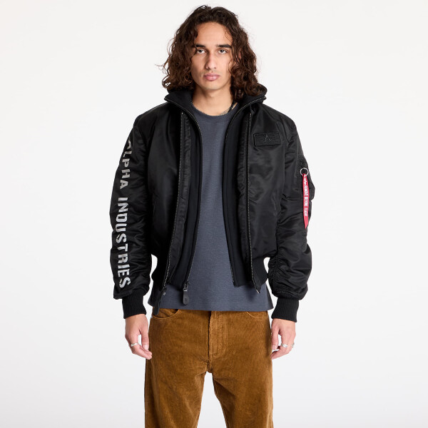Bunda Alpha Industries MA-1 D-Tec SE Black/ Reflective XXXL