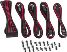 CableMod Classic ModMesh Kábel Extension Kit 8+6 pin PCIe - čierno-červená (CM-CAB-CKIT-N86KKR-R)