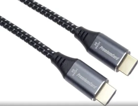 PremiumCord ULTRA HDMI 2.1 kábel / High Speed + Ethernet / 8K @ 60Hz / pozlátené konektory / 5 m (KPHDM21S5)