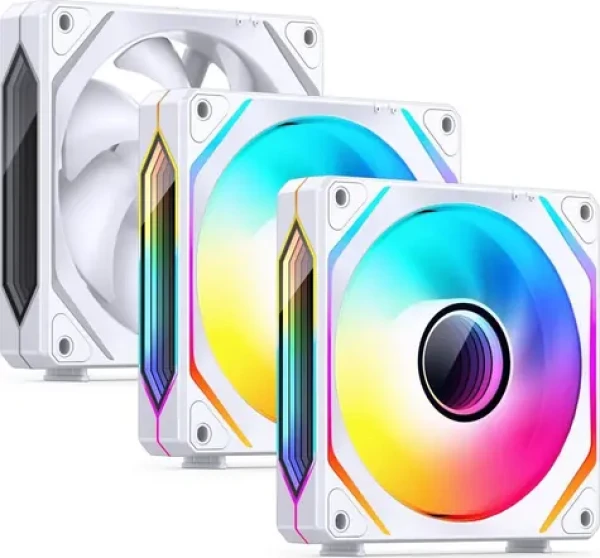 Jonsbo ZL-120W biela / Ventilátor / 120mm / 3ks (ZL-120W)