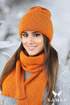 Kamea Hat&Scarf K.23.232.27 Orange OS