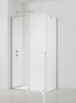 Sprchovací kút obdĺžnik 140x80 cm SAT Walk-In Xmotion SATBWIXM140STE80