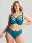 Sculptresse Dionne Full Cup teal animal 9695