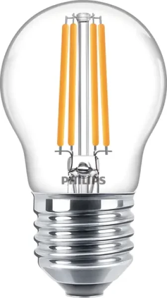 Philips CorePro LEDLuster P45 E27 / LED žiarovka / kvapka / 6,5 W / 806 lm / teplá biela 2700 K (PH-34766300)