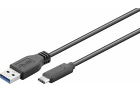 Goobay 67999 synchronizačný a nabíjací kábel Super Speed USB-C na USB A 3.0 0.5 m čierna (4040849679995)