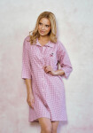 Taro Joliee 3436 3/4 S-XL Z25/26 dámska košeľa bez gombíkov Růžová S