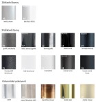 HOPA - TERM-SET, stredový ventil (Z4) - Farba - Anthracite, Variant - Pravá RDTERMSETRA