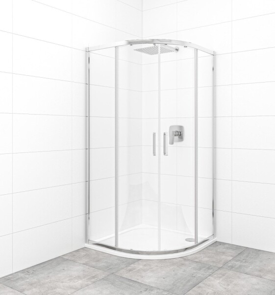 Sprchovací kút štvrťkruh 90x90 cm SAT TEX SATBKTEXS90CRT SATBKTEXS90CRT