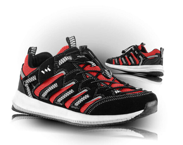 VM Footwear Lusaka 4445-35 Poltopánky červené 46 4445-35-46