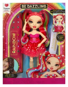 MGA Rainbow High Be Dazzling FASHION bábika Vivienne Rouge červená