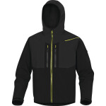Pracovná softshell bunda Delta Plus HORTEN2 Farba: Čierna, Veľkosť: XL (HORT2NNXG)