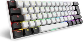 Sharkoon Sharkoon Gaming Tastatur Skiller SGK50S4 Gen2 weiß-gelb RGB