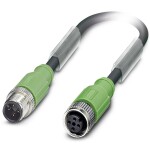 Sensor/Actuator cable SAC-4P-M12MS/ 1,5-PUR/M12FS SH 1500868 Phoenix Contact; 1500868