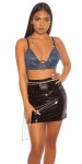 Sexy Party Crop Top Einheitsgroesse