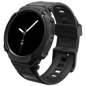 Spigen Rugged Armor Pre kryt s remienkom pre Galaxy Watch 8 (40mm) matná čierna (ACS10005)