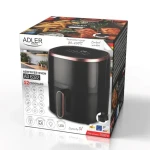 Adler AD 6322 čierna / Fritovací hrniec / 2000W / 5 L / 80 ° C - 200 ° C (AD 6322)
