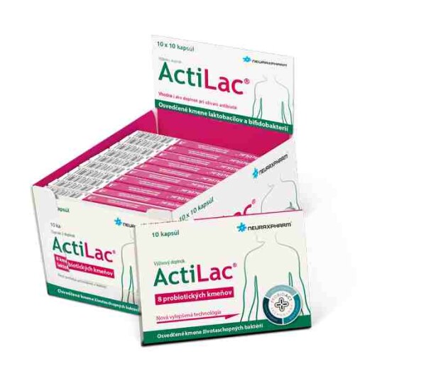 NEURAXPHARM Actilac box 100 kapsúl