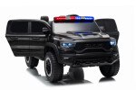 Mamido Mamido Elektrické autíčko Dodge Ram čierne s majákmi 4x4 | 12V10Ah
