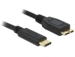 DeLock Kábel USB 3.1 C (M) - USB 3.1 Micro-B (M) 1.0m čierna (83677)