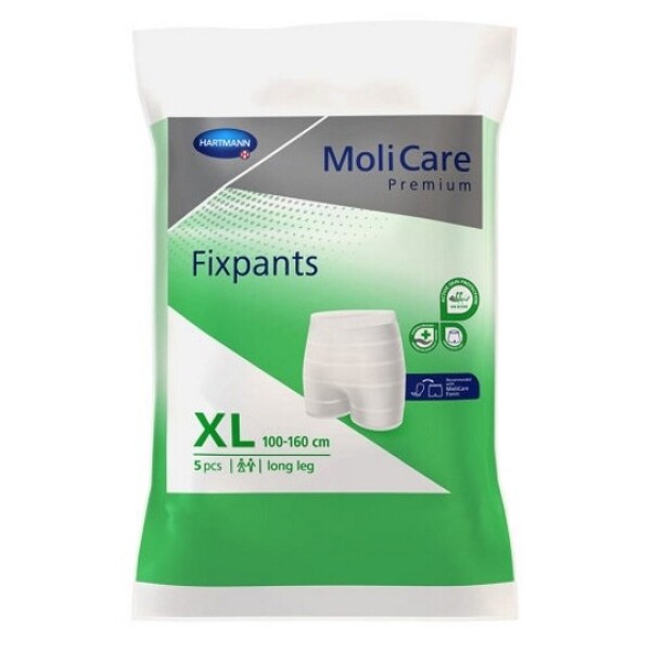MOLICARE Premium fixpants long leg XL 5 kusov